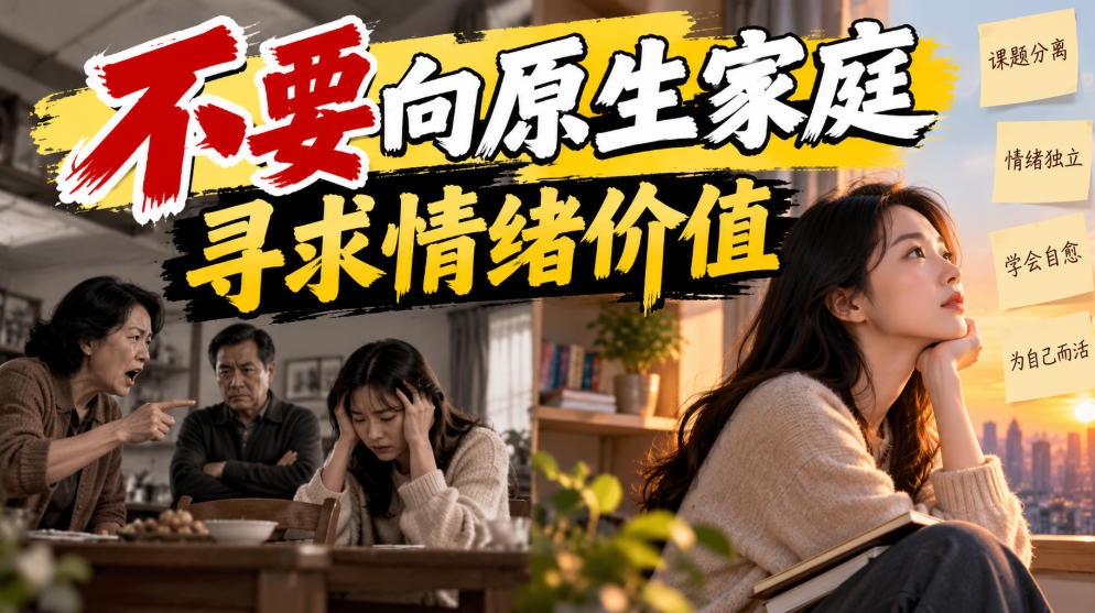 某公众号付费文章：不要向原生家庭寻求情绪价值-小二项目网