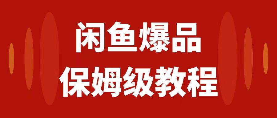 闲鱼爆品数码产品，矩阵话运营，保姆级实操教程，日入1000-小二项目网